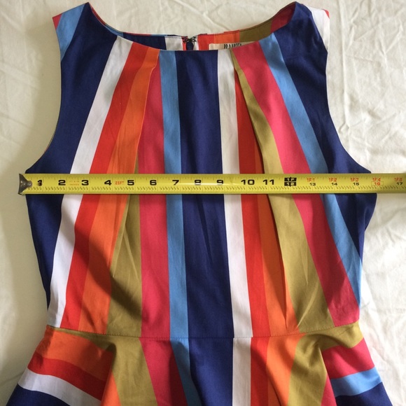 BB Dakota fit & flare Lilly striped dress - Picture 5 of 6